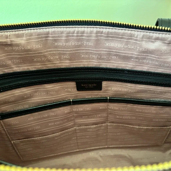 Kate Spade Black Zip-Top Tote - Picture 5 of 11